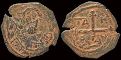 World Coins - Crusader Antioch Tancred, Regent AE follis