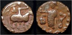 Ancient Coins - Indo-Scythian Kingdom Azes billon drachm