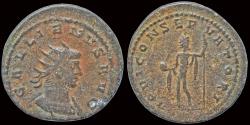 Ancient Coins - Gallienus billon antoninianus Jupiter standing left