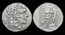 Ancient Coins - Kings of Thrace (Macedon) Byzantion Lysimachos AR tetradrachm