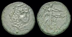 Ancient Coins - Paphlagonia Sinope AE21 Nike advancing right