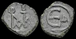 Ancient Coins - Justin II AE pentanummium large €