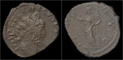 Ancient Coins - Tetricus I billon antoninianus Pax standing left