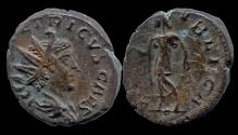 Ancient Coins - Tetricus II billon antoninianus Spes advancing left.