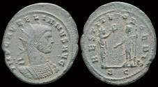 Ancient Coins - Aurelian AE antoninianus Aurelian on right