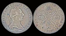 World Coins - Austrian Netherlands Italy Joseph II 1/2 kronenthaler 1789M