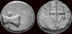 Ancient Coins - Caria Mylasa AE9 Trident
