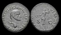 Ancient Coins - Galba AE As Livia standing left