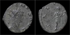 Ancient Coins - Gallienus billon antoninianus Salus standing right