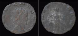Ancient Coins - Gallienus billon antoninianus Abundantia standing left