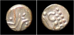 Ancient Coins - India Southern India AR fanam.