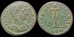 Ancient Coins - Galeria Valeria, as Augusta AE follis Venus standing left