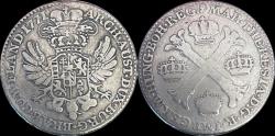 World Coins - Austrian Netherlands Maria-Theresia 1/2 kroon (couronne) 1771