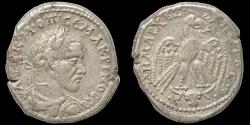 Ancient Coins - Mesopotamia Carrhae Macrinus billon tetradrachm