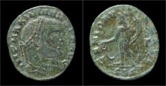 Ancient Coins - Maximianus AE follis Genius standing left.