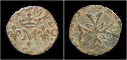 World Coins - France Dombes Marie de Monpensier liard.