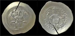 Ancient Coins - Nicephorus III Botaniates electrum histamenon nomisma