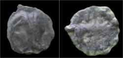 Ancient Coins - Celtic Gallia Bituriges Cubi potin au taureau chargeant.