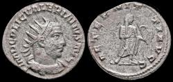 Ancient Coins - Valerian I billon antoninianus Saturn standing right