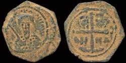World Coins - Crusader Antioch Tancred, Regent AE follis