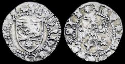 World Coins - Italy Aquileia Antonio II Panciera di Portogruaro, patriarch AR denaro
