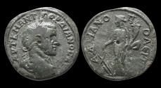 Ancient Coins - Thrace Hadrianopolis Gordian III AE tetrassarion Tyche standing left