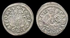 World Coins - Germany Montfort 1 kreuzer 1718