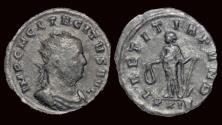 Ancient Coins - Tacitus billon antoninianus Laetitia standing left