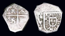 World Coins - Spain Felipe V silver cob real