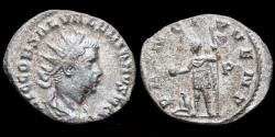 Ancient Coins - Saloninus silvered antoninianus Prince standing front