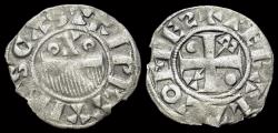 World Coins - France Thibout II BI denier