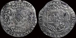 World Coins - Southern Netherlands Tournai Albrecht & Isabella triple patard 1618