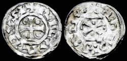 World Coins - France Normandy Richard I AR denier