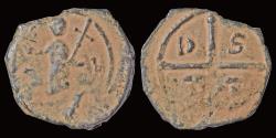 World Coins - Crusader Principality of Antioch Tancred, Regent AE follis