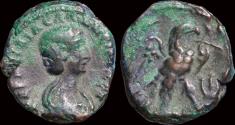 Ancient Coins - Egypt Alexandria Salonina billon tetradrachm