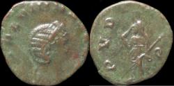 Ancient Coins - Salonina billon antoninianus Pudicitia standing left