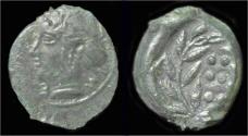 Ancient Coins - Sicily Himera AE hemilitron