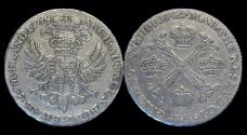 World Coins - Austrian Netherlands Maria-Theresia 1/2 kroon (couronne) 1769