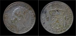 World Coins - Netherlands Wilhelmina I 1 gulden 1931