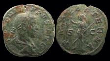 Ancient Coins - Philip II AE sestertius Pax standing left