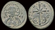 Ancient Coins - Anonymous Time of Nicephorus III Botaniates AE follis Latin cross