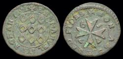 World Coins - Malta Emmanuel de Rohan AE grano