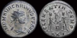 Ancient Coins - Carinus antoninianus Jupiter standing left