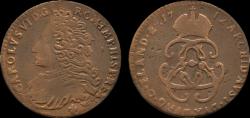 World Coins - Southern Netherlands Namur Maximilian- Emanuel von Bayern oord (liard) 1712