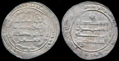 World Coins - Islamic Abbasid Caliphate Al Mu'tamid AR dirham