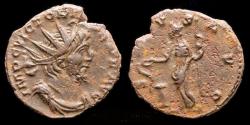Ancient Coins - Victorinus billon antoninianus Salus standing left