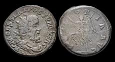 Ancient Coins - Postumus AE dupondius Victory advancing left