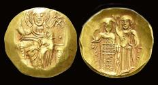 Ancient Coins - Empire of Nicaea John III Ducas Vatatzes gold hyperpyron
