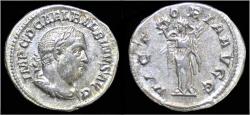 Ancient Coins - Balbinus AR denarius Victory advancing left
