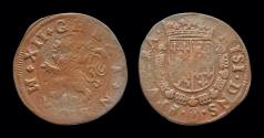 World Coins - Southern Netherlands The city of Gent under Frans van Anjou 12 mijten 1582